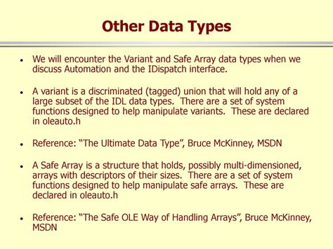 ldims|safearray variant.